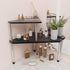 Counter Countertop 2-Tier Counter Weenson Bathroom Organizer Over Sink for Toiletries, Makeup, Kitchen Organizer Spice