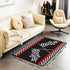 4'11" 3'3" Race Car Play Mat x for Boys Bedside,Black White Grid Flag Non Slip Rug Kids Play Rugs,Geometric Checkered