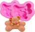 2 Pieces 3D Puppy Dog Soap Molds - Food Grade Chocolate Icing, Biscuit Decor, Cake Baking Moulds