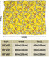 Perinsto 50"X40" Cute Rubber Duck Throw Blanket Ultra Soft Warm All Season Yellow Cartoon Ducks Decorative Fleece