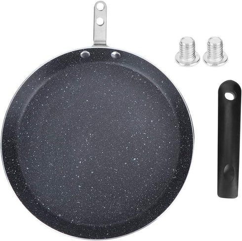 Non Stick Frying Pan, 8 Inch Egg Pan, Nonstick Electric Ceramic Induction Skillet for Kitchen Cooking Tool