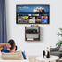 Wood Floating Shelves Wall Mount Projector Shelf Rack Router Shelf Holder TV Stand PlayStation Modem Cable Box Cover