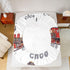 Set Set Cartoon Car Bed Sheet Kids Train Fitted Sheet Boys Girls Choo-Choo Rail Roads Tracks Decor Bedding Microfiber