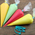 Pastry Bag - 100 Pieces 16 Inch Disposable Piping Bags Set with 8 Decorating Tips for Cake Decorating