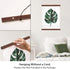 8x12 8x10 8x8 HONKKI Magnetic Poster Hanger Frame for Movie Music Posters Wall Art,Walnut Wood Picture Frames