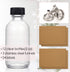 AOZITA 12 Pack, 2 oz 3 60ml Immunity, Small Clear Glass Bottles w/Lid & Funnels - Boston Shot Bottles for Health