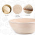 Proofing Baskets for Sourdough Bread Making, Dough Proofing Bowls Kit, Set of 2, 8.5 inch