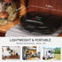 Aigostar 2in1 Electric Sandwich Maker Grill with Nonstick Plates, Double-Sided Heating, Breakfast Toaster, Grilled