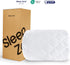 21" 54x75) SLEEP ZONE Flat Mattress Cover Full Size, Non Slip Quilted Fitted Mattress Pad, Noiseless Mattress Protector