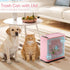 13 3.5 150 Counts Bathroom Trash Can with Lid Liter/ Gallon Pink Trash Can with Pop-Up Lid Bedroom Trash Can Small