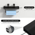 2 Garage Shop Paper Towel Holder Wall Mount, Garage Organization Paper Towel Phone Holder with Shelf and Hooks, Heavy