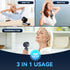 Portable Handheld Turbo Fan, PlayHot 5 Gear Wind Hand Fan, 4000mAh Battery Personal Fans, 20 Hours Pocket Fan for