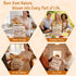 Lemoobolsa 2-Pack 16.5 13 inch Reusable Beeswax Bread Bags for Sourdough & HomemadeBread with Zipper, x bread bags