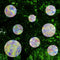 36 Pcs Anti-Collision Window Decals, Rainbow Stickers Circle Window Clings to Save Birds from Collisions