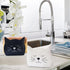KAIGOBOX Countertop 2PCS Sponge Holder for Ceramic Sponge Caddy Cat Shape Cute Scrub Brush Dish Wand Holder for Kitchen