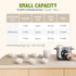 3-Cup 1-3 Uncooked Rice Cooker Small - Ceramic Coating Non-Toxic Inner Pot, One-Touch Multifunction
