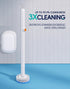 48 (2 Brush+48 Disposable Toilet Cleaning System - Toilet Wand Kit with High-Performance Refills, Wall Mounted Brush