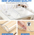 WanDeela Countertop 16 36 Inch Clear Dining Table Protector Rectangular Plastic Table Cover Cloth Desk Pad Mat