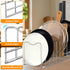 FLSEPAMB 10-Tier Pot Lid Organizer Rack Holder for Bakeware, Plates, Cutting Boards, Pots & Pans, 1 Pack