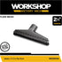 WS25014A 2-1/2-inch WORKSHOP Wet/Dry Vacs Shop Vacuum Accessories Floor Brush Attachment for Wet Dry Vacuum Cleaners