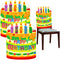Fancy Land 2 PCS Birthday Chair Cover for Classroom, Happy Birthday Seat Cover for Kids Party Decorations