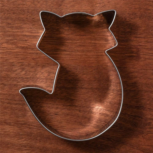 LILIAO Fox Cookie Cutter - 2.8 x 3.8 inches, Woodland Animal Biscuit Cutters, Stainless Steel