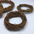 Natural Grapevine Wreath Ring, DIY Craft Vines Base Roll for Rustic Summer Fall Christmas Decor, 12 inch