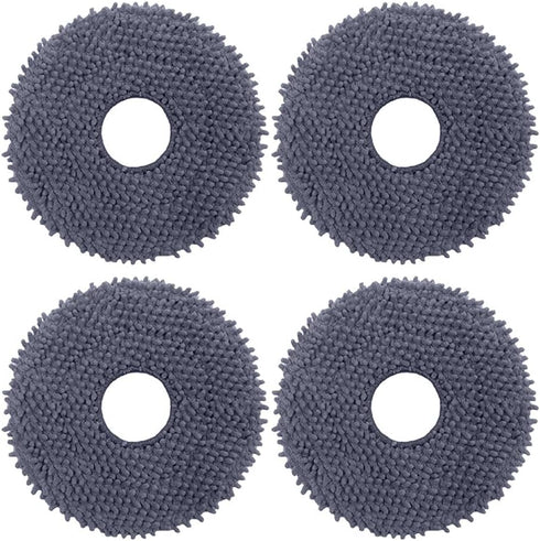 Neutop Replacement Mopping Pads Microfiber Mop Cloths Compatible with Roborock Q Revo, 4-Pack Robot Vacuums Accessories