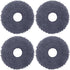 Neutop Replacement Mopping Pads Microfiber Mop Cloths Compatible with Roborock Q Revo, 4-Pack Robot Vacuums Accessories