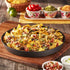 IME Nonstick Pizza Pan - 10 Inch Carbon Steel Deep Dish Baking Tray for Home Kitchen Bakeware