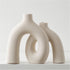 Hug Donut Decorative Vase Set - Modern Nordic Boho Style Vases Home