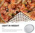 Yardwe Pizza Pan for Oven, 8 Inch Nonstick Round Baking Sheet, Stainless Steel with Holes for Home Baking