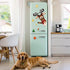 Christmas Refrigerator Magnets Set, Cute Funny Fridge Stickers for Holiday Decoration (Reindeer, 15 Pieces)