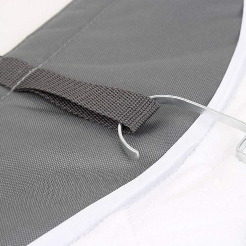Over The Door Vertical Steamboard Press Pad for Hand Held Steamer, Portable Ironing Mat for Traveling