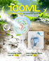 100ml Ausic Misting Baby Stroller Fan, Portable Misting Fan for Outdoors - Detachable Tripod, Safe Clip On Fans