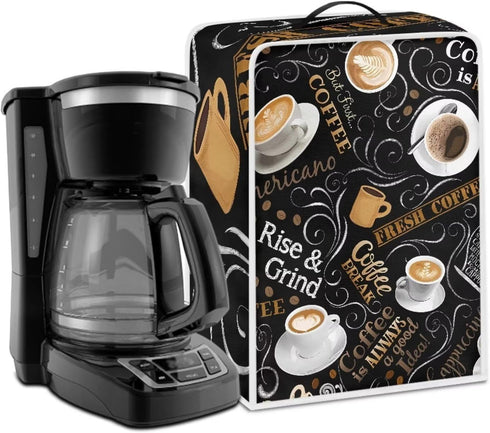 Small Kitchen Machine Cover for Coffee Maker, Mixers, Blenders, Dust Cover for Stand Mixer, Kitchen Appliance Covers