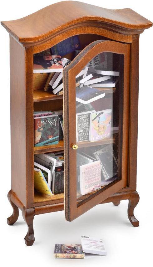 The Left Bridge 100+ Anxiety Bookshelf, Anxiety Bookshelves, Mini Bookshelf, Handcrafted Mini Bookshelf with Unique
