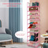 5-Tier Closet LNYZQUS Small Kids Shoe Rack Organizer, Pink Toddler Shoe Shelf Shoe Stand for Narrow Space,Mini Shoe