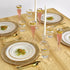 Elegant Disposable Charger Plates for Party, 13” (10 Piece), Perfect for Celebrations & Events, Gold