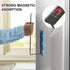 EASTTOWEST Magnetic Paper Towel Holder, Black Towel Bar Rack for Refrigerator, BBQ Grills, Heavy Duty, 12” x 3”