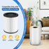 KJ80 Replacement Filter Compatible with Druiap KJ80 Air Purifier, 360° Rotating 3-in-1 Filter of H13 True HEPA Filter, Activated Carbon and Pre-filter, 2 Pack(Not for KJ150 & Happi KJ80)