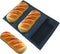 Mesh Silicone Bread Forms, Square Shape Non Stick Bakery Tray for Crusty Bread Bakeware for Small Toaster Oven