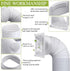 Outus 5.9'' Diameter 80'' Long Portable Air Conditioner Hose - Exhaust Hose Tube Adapter for Air Conditioning Parts