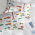 Set Sets 1 1 Construction Vehicle Car Comforter for Boys Kids Toddlers Teens Adults Twin, City Truck Bedding Water
