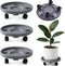 Tulpeed Rolling Plant Stand with Wheels 3 Pack 13 Inch Plant Caddy with