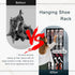 24 Closet Over the Door Shoe Organizer Extra Large Pockets Hanging Shoe Rack Holder for Storage Hanging Shoe Organizer