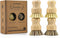 4 Pack Bamboo Dish Brush Set, Natural Palm Dish Scrubber for Pots