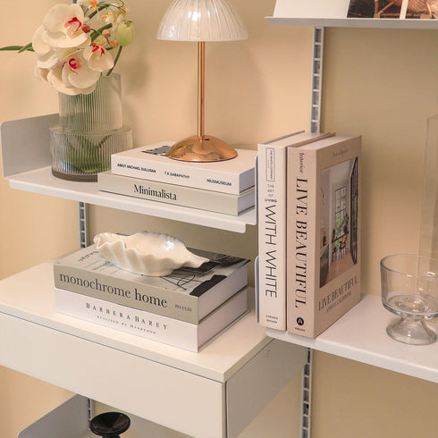 HMMSTR 6 PCS DIY Faux Books for Decoration, Designer Luxury Modern Fake Decorative Books for Shelves Living Room