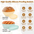 9" 10" 34oz HK Sourdough Starter Kit with Round & Oval Banneton Proofing Basket and Starter Jar - Beginner-Friendly