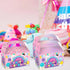 Terasilian 16pcs Cartoon Cat Party Candy Bags Dollhouse Theme Goodie Gift Boxes for Kids Birthday Party Decorations